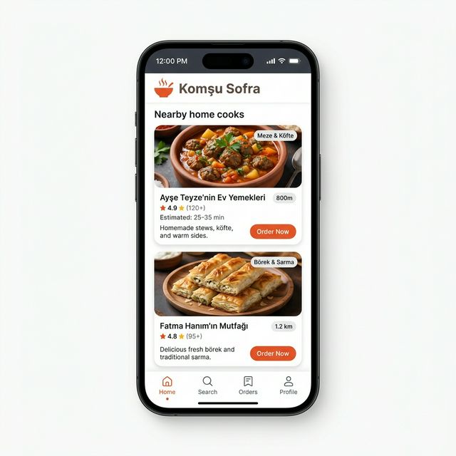 Komşu Sofra Uygulama